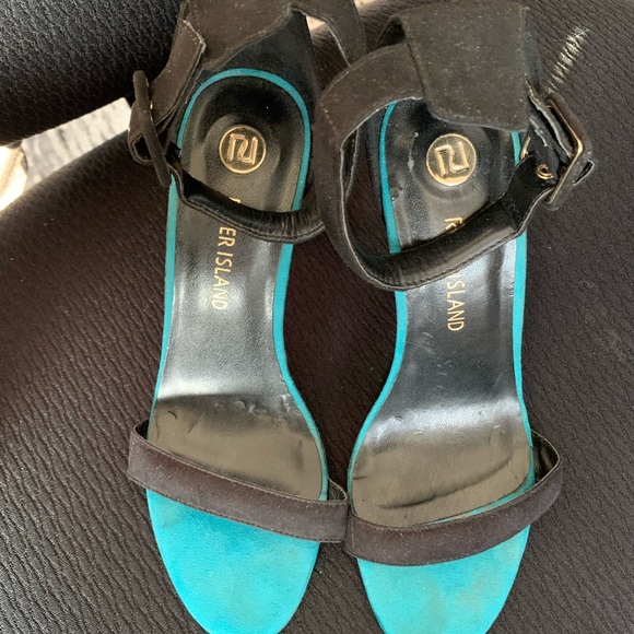 Black heeled sandals - Picture 6 of 8